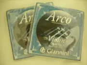 Giannini Arco Aluminum-Steel Violin Strings (2 Sets)