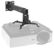 VIVO Universal Adjustable Wall Ceiling Projector Mount Bracket, Extendable VP06B