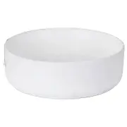 Nicola 30cm Ceramic Basin, Gloss White
