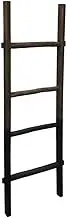 Willow & SilkWooden Room Interior Hallway Home Decor Art Indoor Leaning Display Ladder 136cm