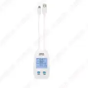 1xDual USB Tester Type-C Detector Digital Voltmeter Ammeter Voltage Tester Meter