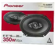PIONEER A-SERIES TS-A6880F COAXIAL SPEAKER SYSTEM 4 WAY 6X8 350 WATTS MAX POWER