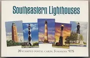 Southeastern Lighthouses: Set of 20 Stamped Postcards (Postal Cards, Post Cards)