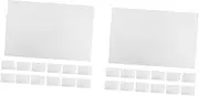 OHPHCALL 2sets Sturdy Cardboard Envelopes for Documents Stay Flat Mailer Design 15pcs*2