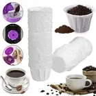 100Pcs Paper Coffee Filters for Coffee Maker Unbleached Coffee Filter TE