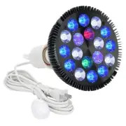 18W LED Aquarium Light Bulb,Grow Plant Lights Fish Tank Bulb, Full Spectrum