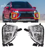 Right+Left Fog Lights Front Lamps For Mitsubishi Eclipse Cross 2017-2020