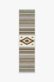 75' x 305' | Machine Washable Runner Rug | Kid & Pet Friendly | Indoor Rug | Saltillo Polychrome Rug | Ruggable