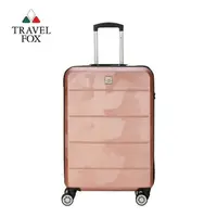 在飛比找momo購物網優惠-【TRAVEL FOX 旅狐】20吋閃耀拉鍊旅行行李箱-玫瑰