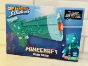 NERF Super Soaker Minecraft Glow Squid Water Blaster Toy Gun