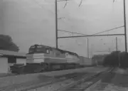 Broadway Ltd Amtrak 355 train Leaman Place Pennsylvania Train Old Photo