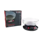 Truweigh Digital Kitchen Food Scale for Cooking - Grams & Ounces 2000g x 0.1g