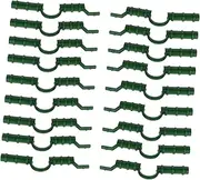 20pcs Conservatory Elbow Accessories Greenhouse Netting Clip Clamp for Greenhouse Easy Install Plastic