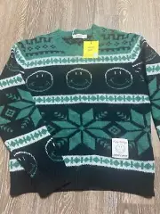 Sandro Paris Smiley Wool Cashmere Sweater Size S
