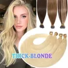 MICRO NANO RING Russian Real Remy Human Hair Extensions 1g/s Loop Beads THICK 1G