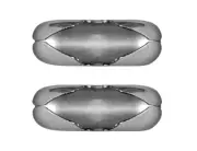 10 Stainless Steel #6 Size Ball Chain Connector Clasps - Fits 3.2mm Chains