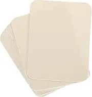 uxcell 20Pcs Iron on Patches for Clothing Repair Fabric Repair Patches Iron-On Mending Fabric Cream 4.1"x3.0" for Clothes, Pants, Bags Hole Repairing and Decoration