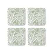 Valley Square Coaster Green - Set of 4