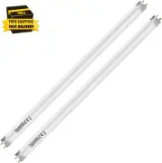 2-Pack UVB Reptile Light 10.0 Bulb 15W 18Inch T8 Fluorescent Desert Lamp UVA