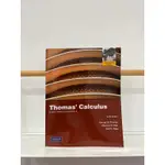 THOMAS’ CALCULUS 微積分課本 二手書 幾乎全新