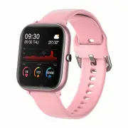 P8 SE Smart Watch Men Women 1.4 Inch Fitness Tracker Full Touch Screen Heart Rate Blood Pressure Monitor for iOS Android - pink