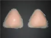 Triangle Shape Silicone Breast Enhancer for Bikinis,Bra Insert/Pads,Push Up,NEW