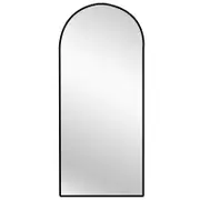 Black Arch Metal Mirror Full Length 80x170 cm