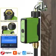 Garden Watering Timer Smart Sprinkler Drip Irrigation System Water Flow Recorder