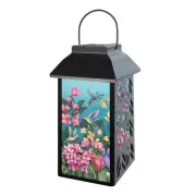 Briarwood Lane Springtime Hummingbirds Solar Lantern