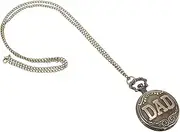 [ANDRESLAD] Pocket Watch Men's Necklace Man Watches Chain Rings Retro Fathers Day Watch for Men Dad Pocket Watch Men Watch Dad Watch Decorative Pocket Watch Number Necklace Vintage Watch Iron