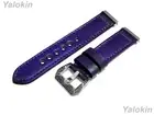 Purple Brushed Leather Band for Fitbit Versa 2 & Versa Lite Special Edition