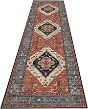 Long Hallway Runner Rugs Non Slip Machine Washable Contemporary Low-Pile Rug for Kitchen Laundry Runner Indoor mat (Size : 80x500cm)