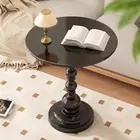 Small End Table Coffee Drink Table Plant Stand Casual Table Round Side Table