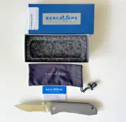 Benchmade 761S Ti Monolock Folding Knife M390 Steel Titanium USA 2015