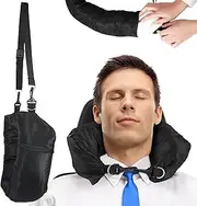 [Fxvhojq] Stuffable Travel Pillow Space Saving Stuffable with Clothes Portable Neck Pillow Case Transformable and Expandable Luggage Carry-On Solution Travel Neck Pillow for Travel Train Airplane