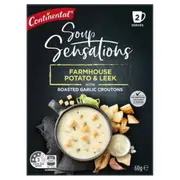 Continental Farmhouse Potato & Leek Soup Sensation 60gm x 7