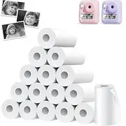 Joyjam 16 Rolls Instant Print Camera for Kids Refill Print Paper, BPA Free, Photo Printer Thermal Paper Rolls for Most Kids Instant Camera