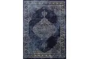 Old World Distressed Navy Rug