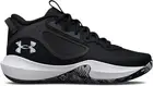 Under Armour Unisex UA Lockdown 6 Basketball Shoes Black/White/White - 3025616-0