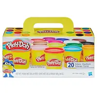 在飛比找樂天市場購物網優惠-Play-Doh 培樂多黏土 培樂多 繽紛20色黏土組 A7