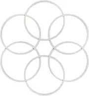 JOYSOG Magic Bullet Replacement Parts, 6Pcs Blender Replacement Parts for Magic Bullet Blender 250w Mixer Rubber Seal Ring