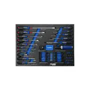 75 Pcs of Kincrome Evolution Torquemaster Screwdrivers & Fastening EVA Tray