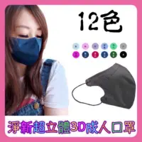 在飛比找蝦皮購物優惠-台灣製超立體口罩㊗️附發票㊗️🔆淨新3D立體口罩🔆🔷成人3D