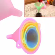 5Pcs Set Small Large Medium Liquid Plastic Variety Kitchen Funnel Wide Mouth