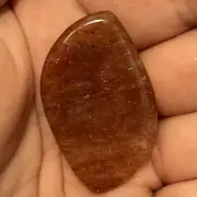Sunstone Cabochon Crystal 1.52in x .93in x .18in 12g
