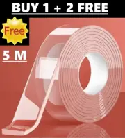 Nano Tape Double-Sided Tape, Reusable, Transparent, Traceless, Waterproof