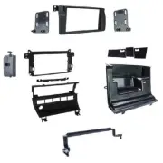 Metra 95-9312B Matte Black Double DIN Dash Kit for Select 99-06 BMW 3-Series/M3