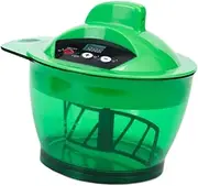 Eigell Electric Hair Dye Bowl DIY Tool Portable with USB Cable Automatic Mixer 320ml, Green