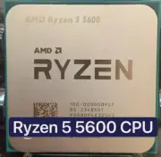 AMD Ryzen 5 5600 CPU Processor (4.4 GHz, 6 Cores, Socket AM4) - 100-000000927