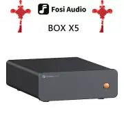 Fosi Audio Box X5 Phono Preamp 4-Level Gain for MM & MC Cartridge Turntable 16V